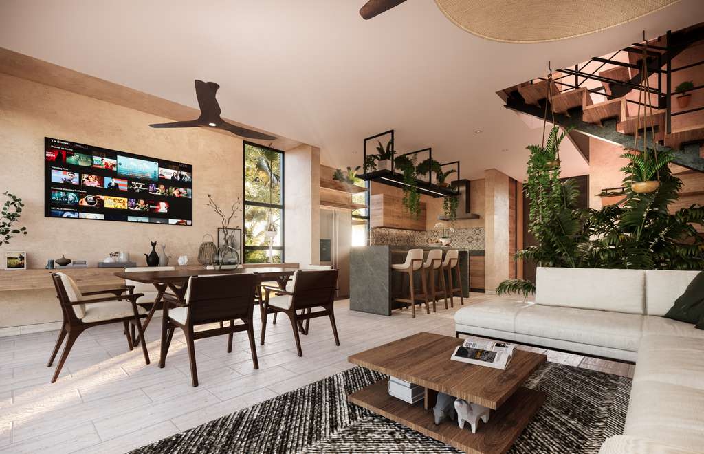 3 Bedroom Garden Cancun Villa