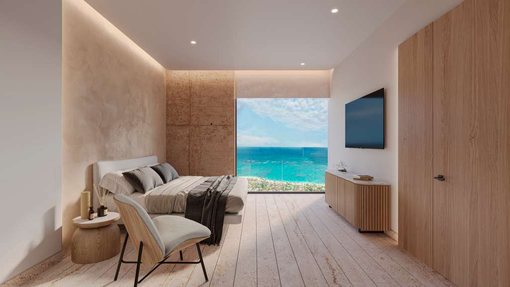 2 Bedroom OceanFront Condo Puerto Morelos Bao2025
