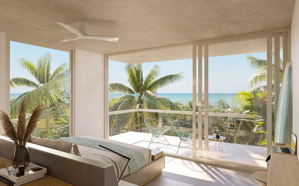 Studio OceanFront Condo Puerto Morelos Greta2025