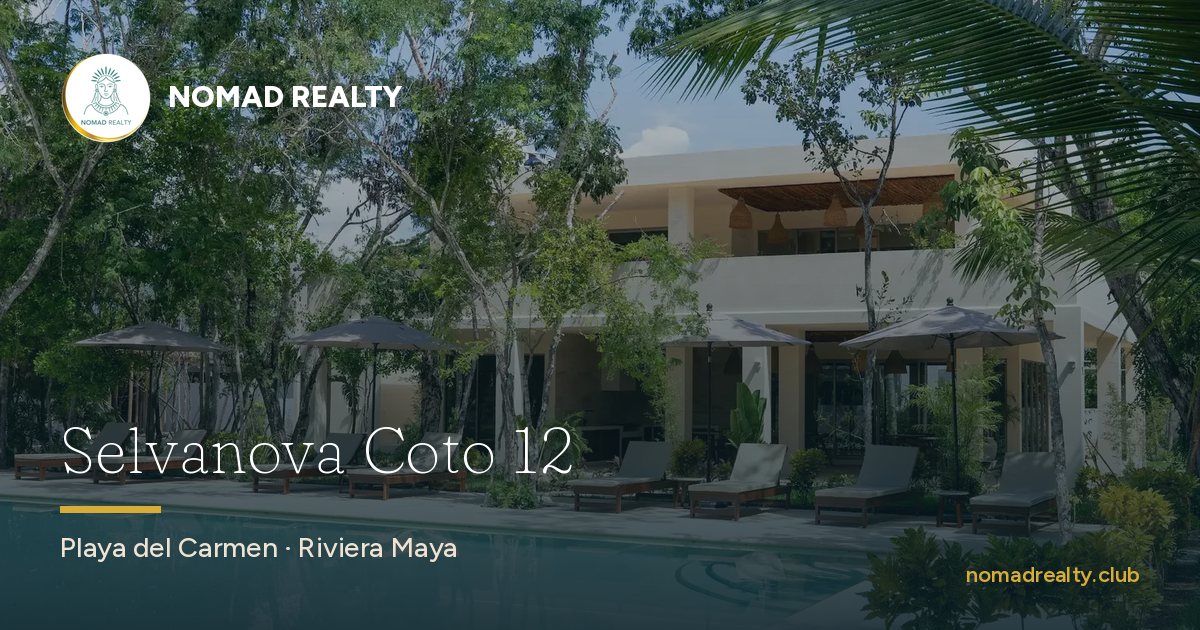 Selvanova Coto 12 — Nomad Realty