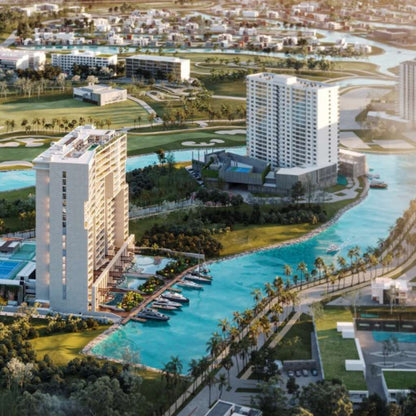 Condominio de 2 habitaciones en Puerto Cancún con vista al mar BlasCancun