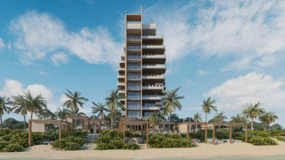 Condominio de 1 habitación frente al mar Puerto Morelos Bao2025