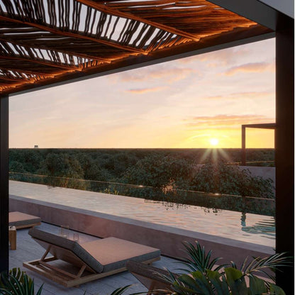 Tulum | Estudios 1, 2 y 3 dormitorios | Zona Arqueológica de Tulum | Inicio @177,500 USD | IchtTulum2025